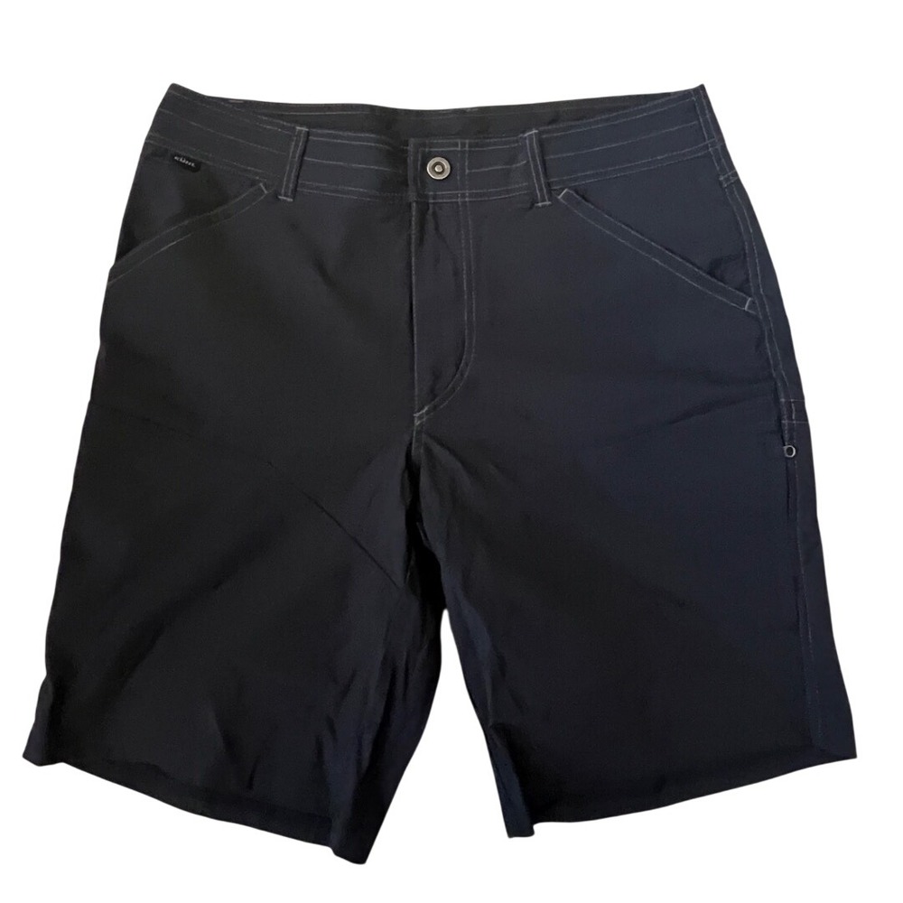 Kuhl Renegade Mens Shorts 34 Charcoal Grey Technical Hiking Outdoor RN108846